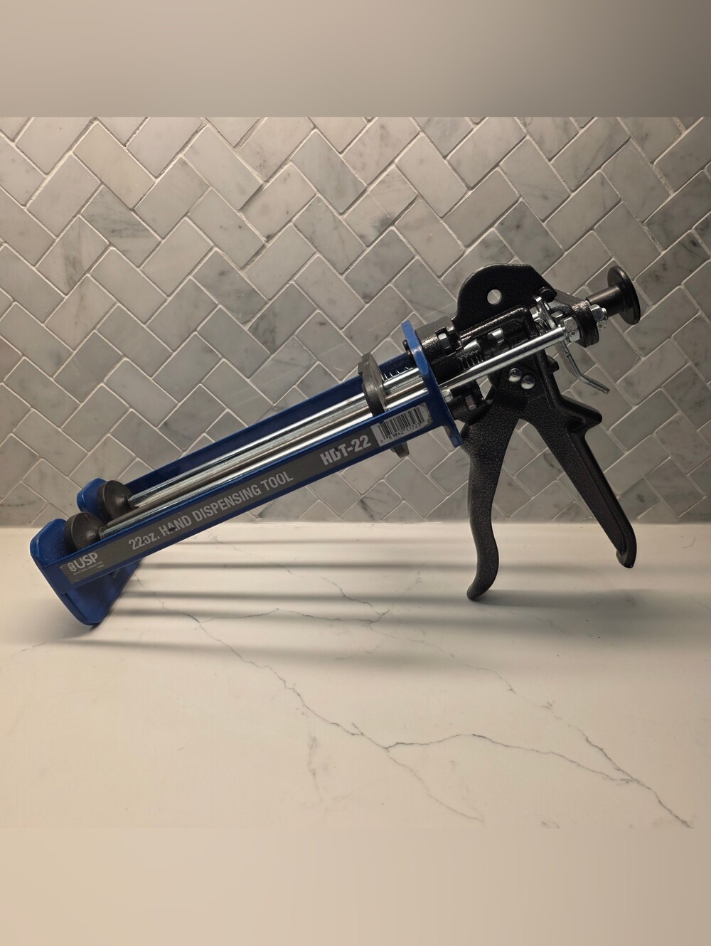 USP HDT-22 22oz Heavy Duty Hand Dispensing Caulk Gun Epoxy Adhesive Dispenser